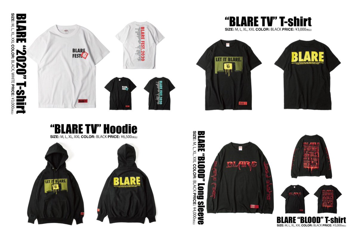 MERCH】 coldrain released the official merch designs for BLARE
