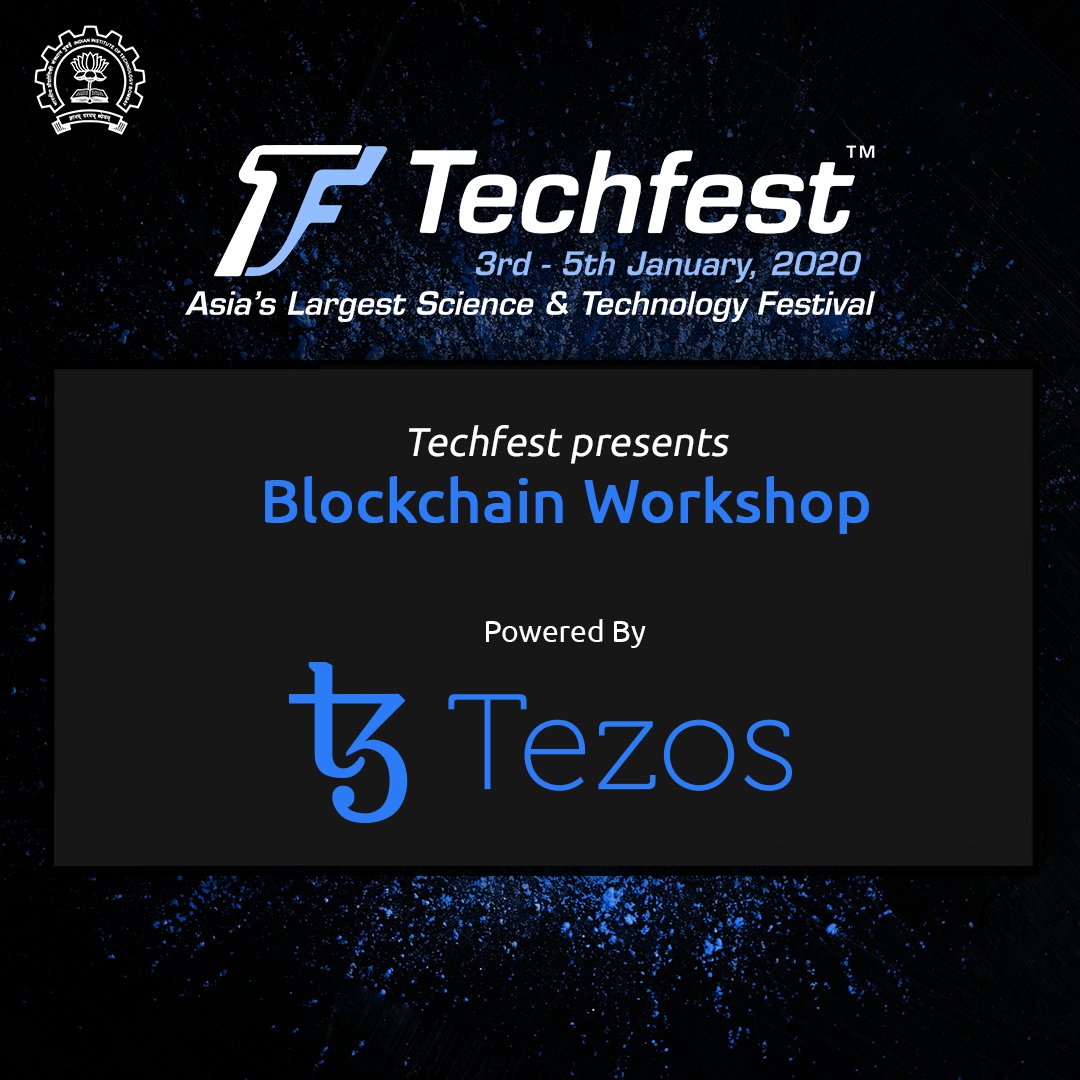 Techfest_IITB's tweet image. We are Proud to announce 
@tezos supported by @IndiaTezos as our Block chain Workshop Partner of Techfest!
Visit Techfest 2019-20 from 3rd- 5th January and enter the DaVincian Spectacle!
#techfest2020 #techfest #DaVincianSpectacle