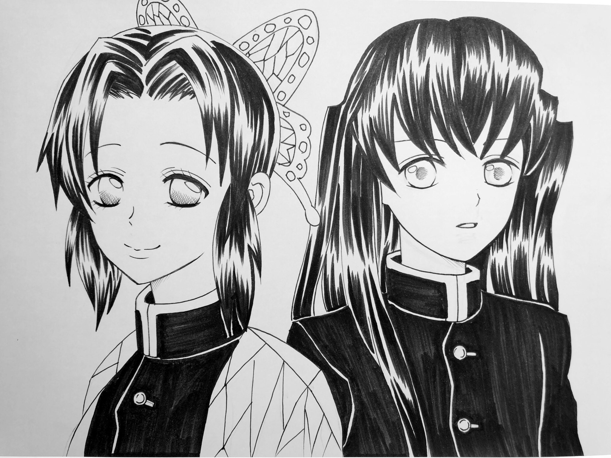 Twitter 上的 胡蝶しのぶ 時透無一郎 鬼滅の刃 鬼滅イラスト T Co Murp5qjbkn Twitter