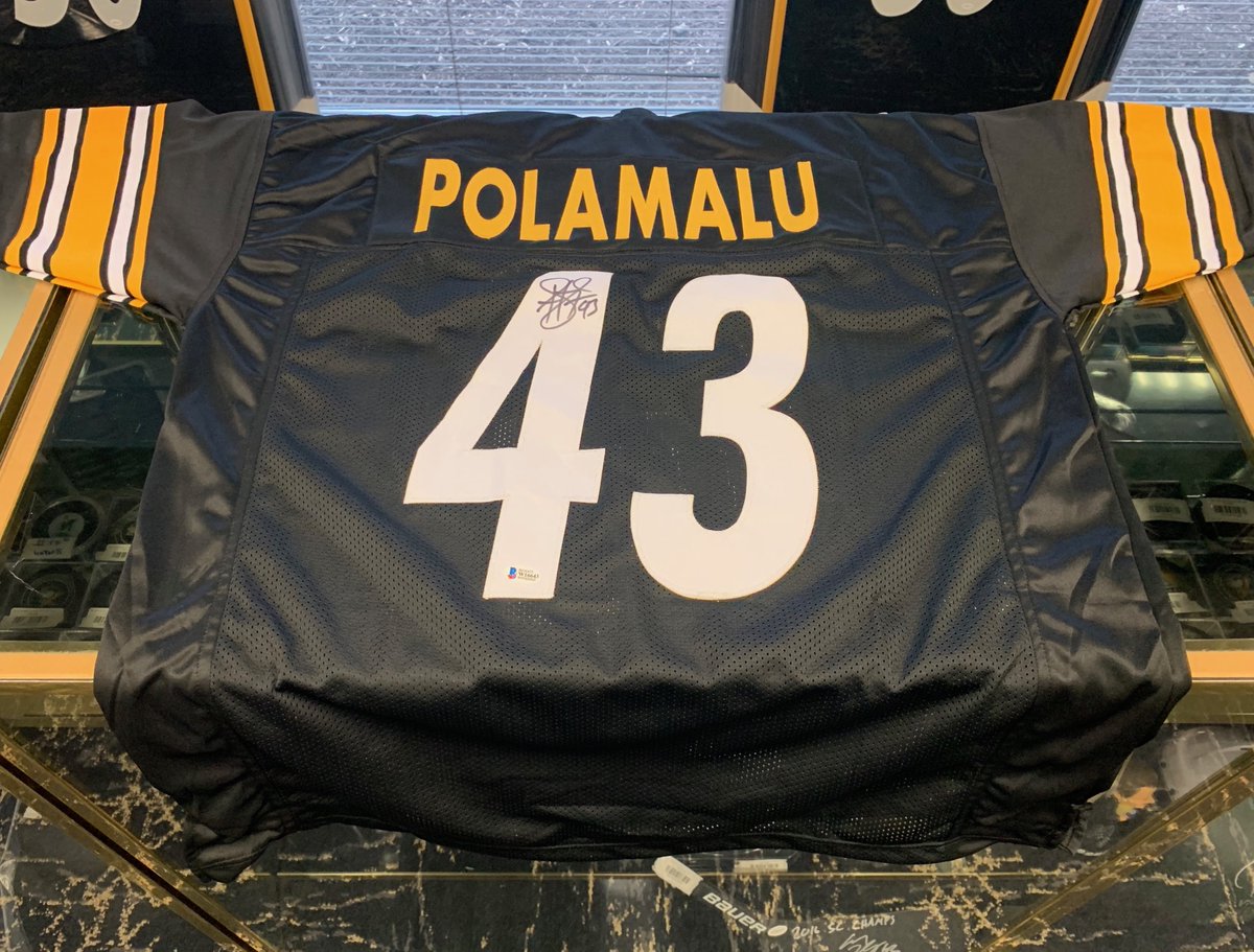 troy polamalu bumblebee jersey