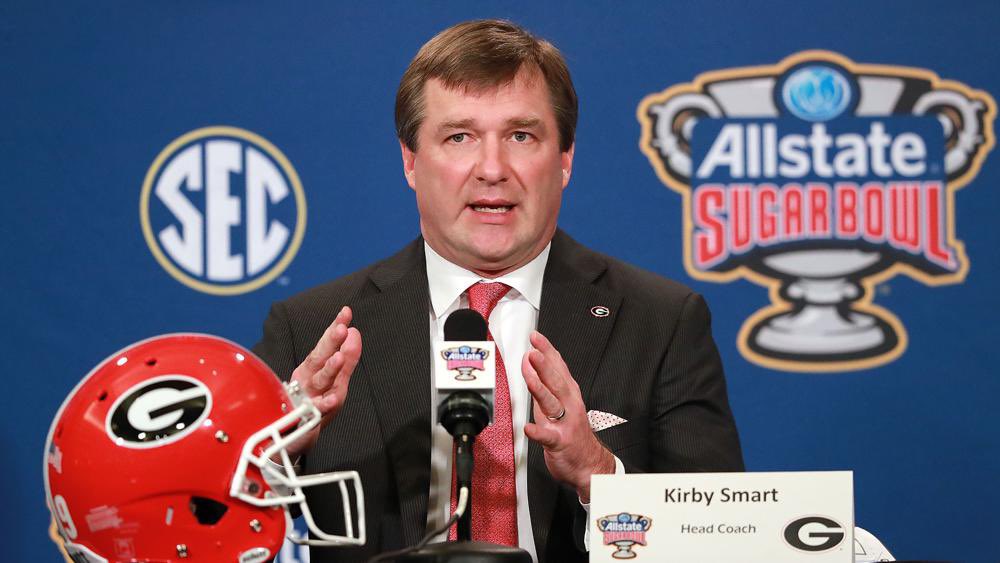 Happy Birthday to the head Bulldog, Kirby Smart!    