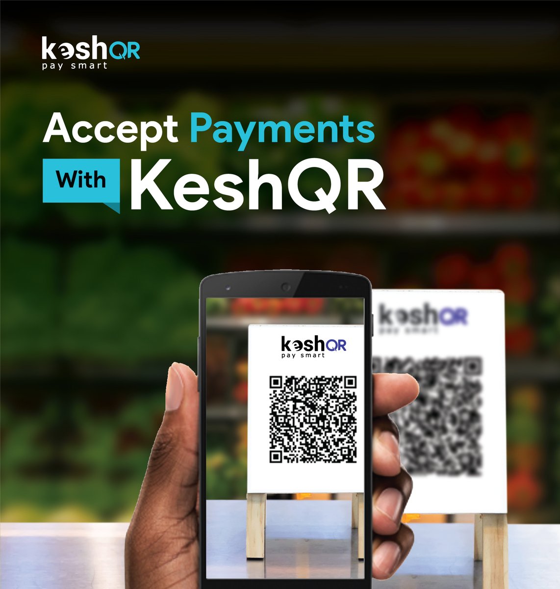 The long awaited holiday is finally here and sales are expected to go up.
How prepared are you for this spike in sales?
Do you have your VISA on Mobile Kesh QR yet?
If you haven't, hurry now and get yours for free at absolutely no transaction charge.
Please call 08107120675 now!