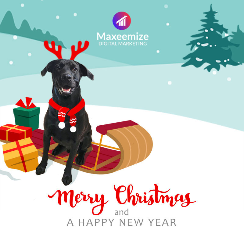 themaxeemize's tweet photo. @ItsHunteroo, chief dog officer at @themaxeemize wishes everyone a happy holiday and a joyful new year! 🎄🎊🎅🏼🐶
.
.
.
#maxeemize #orangecounty #lakeforest #digitalmarketing #onlinemarketing #smallbusinessmarketing #adverstising #webdesign #seo #socialmedia https://t.co/hnA5p1oxfA