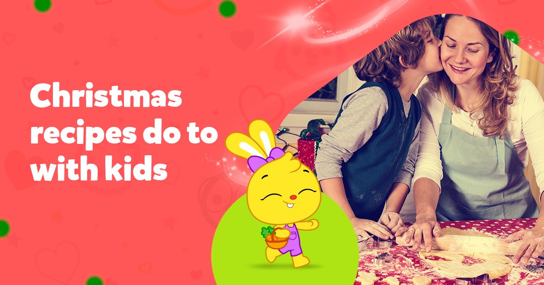 Cooking with children is always a very fun and pleasant moment… We’ve put together some #ChristmasRecipes for you to prepare with your kid’s help.  

- Whipped cream Santa Claus
- Fruit cake
- Cookies 
- Christmas cookies