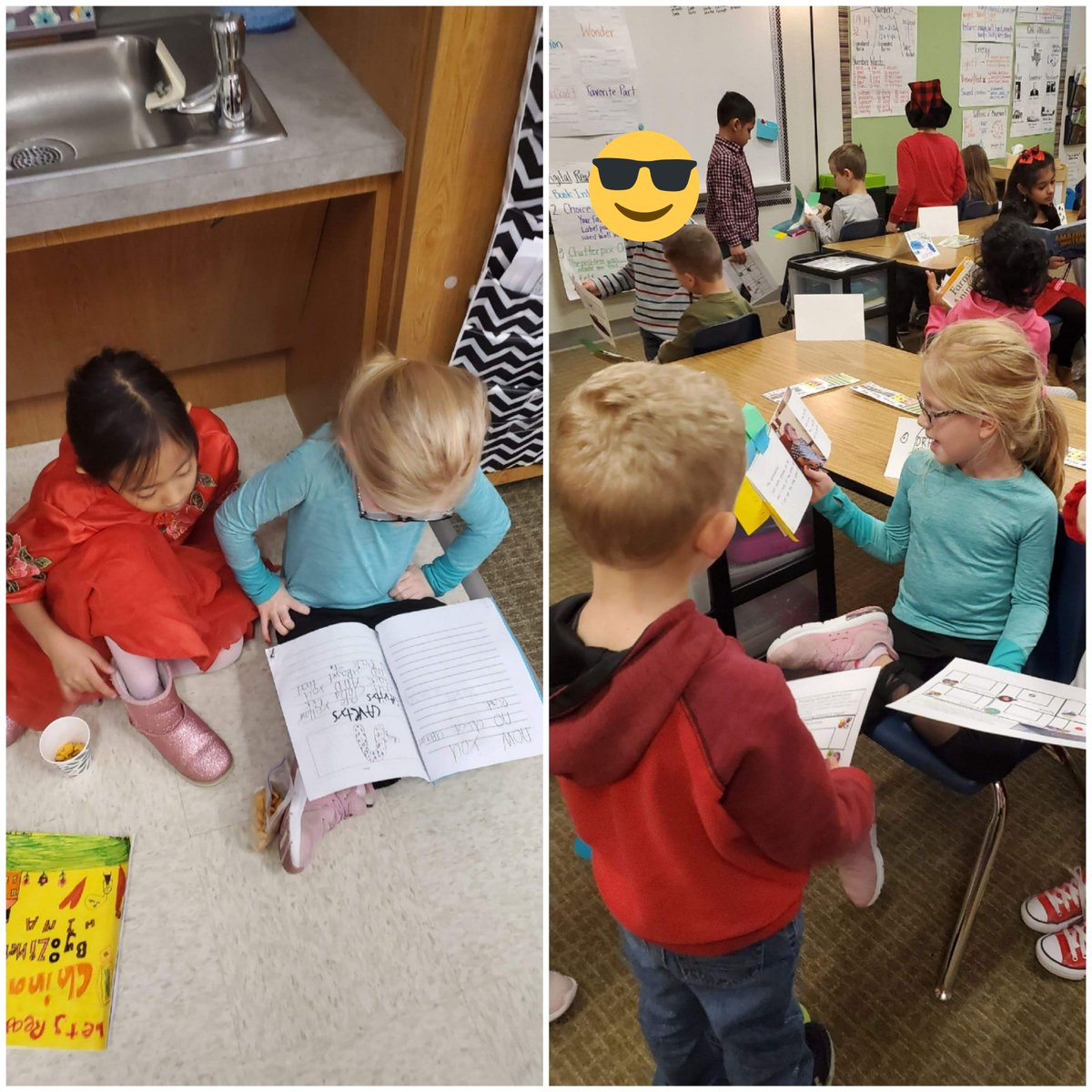 moreteachn's tweet photo. Friday we celebrated the end of our nonfiction units in reading and writing! First we showed kinder the experts we had become as they "traveled through" our nonfiction topics. Then we shared our nonfiction chapter books with our peers! #FISD1 #scottproud #FISDliteracy https://t.co/BkMZOHhrZZ