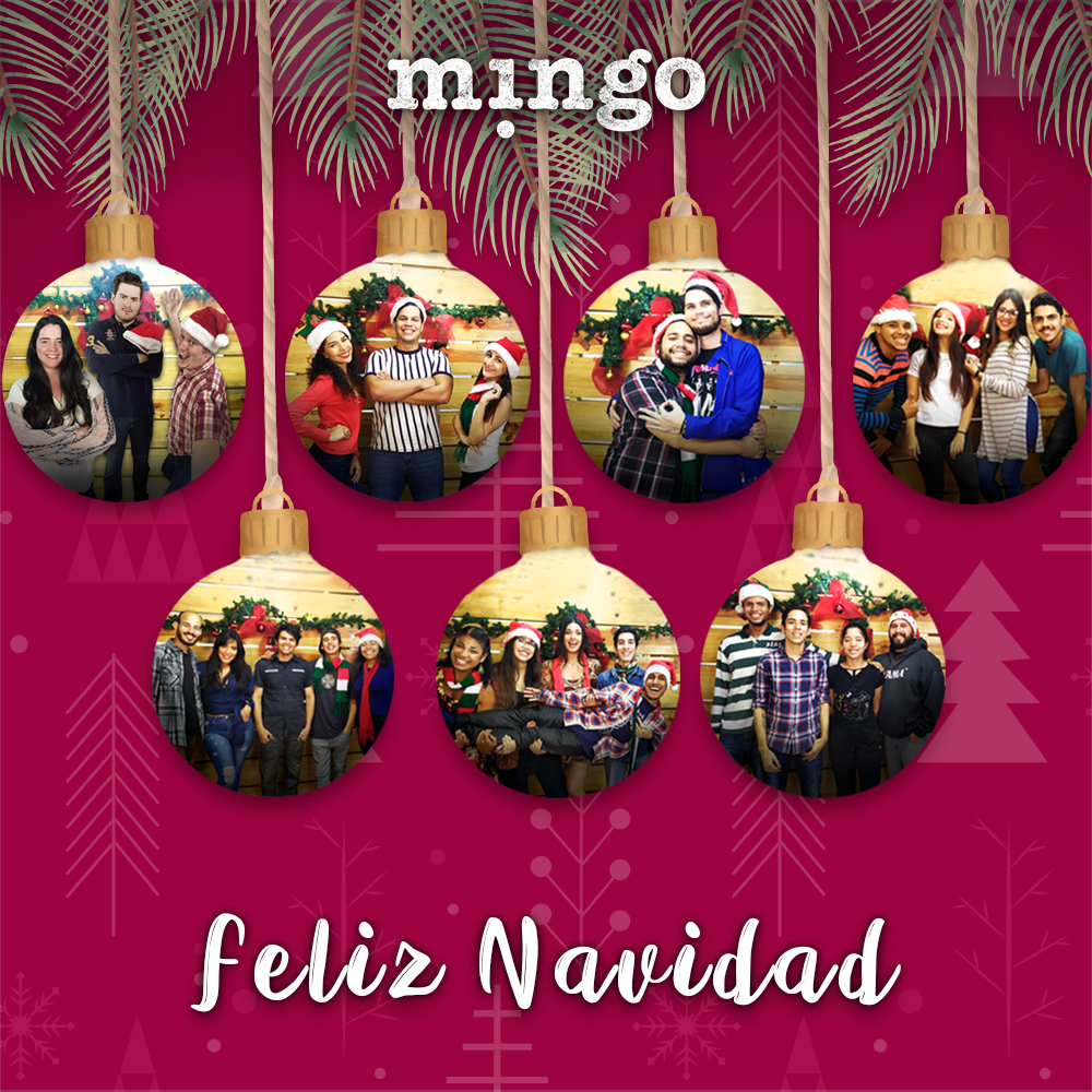 mingoagency's tweet photo. El equipo de #Mingo desea que encuentres estas navidades dinero, felicidad, amor, paz y todo lo que necesites. Y lo que no encuentres, puedes buscarlo en Google jaja. 

#FelizNavidad https://t.co/ytMsM7Adod