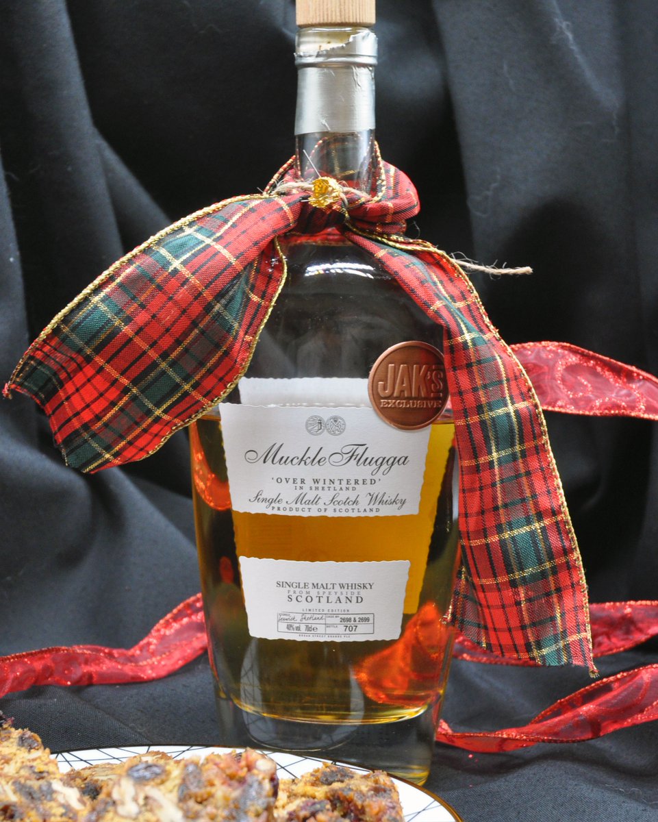 On JAK's 11th Day of Xmas, we feature Muckle Flugga Speyside Whisky .  Not only is it fun to say out loud, it's also very tasty!  Aged in sherry casks, this go well with Christmas fruitcake or sticky toffee pudding.