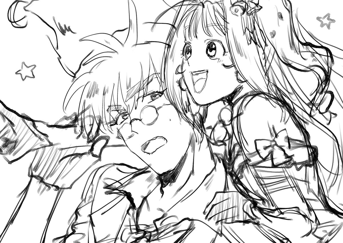 明日には描き終わると思わんじゃろ???描き終わらんのじゃ🎅 