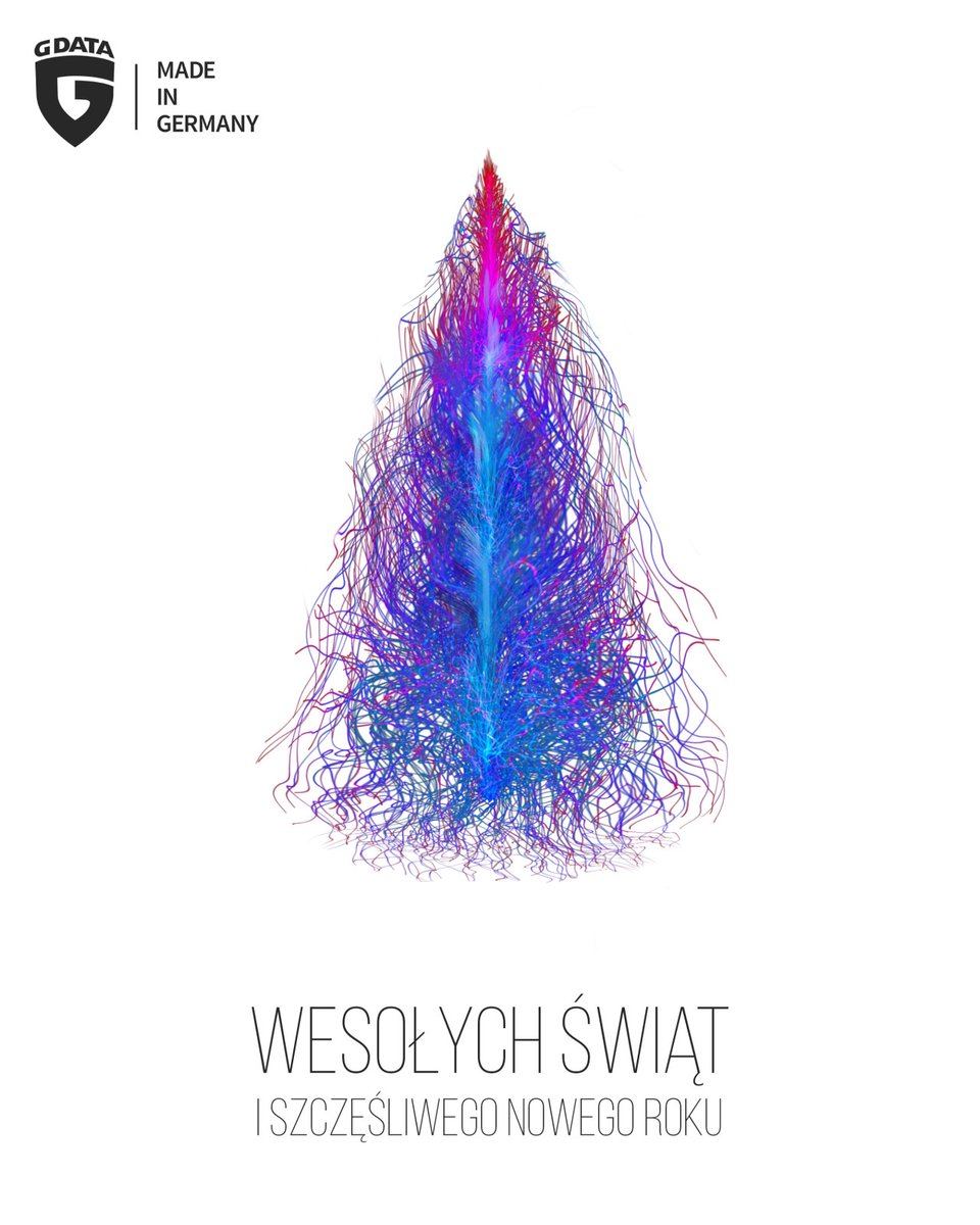 Szczęśliwych i rodzinnych świąt Bożego Narodzenia oraz wszelkiej pomyślności w każdym z 101101110 dni nadchodzącego roku 2020! 🎅🏻⭐🎄