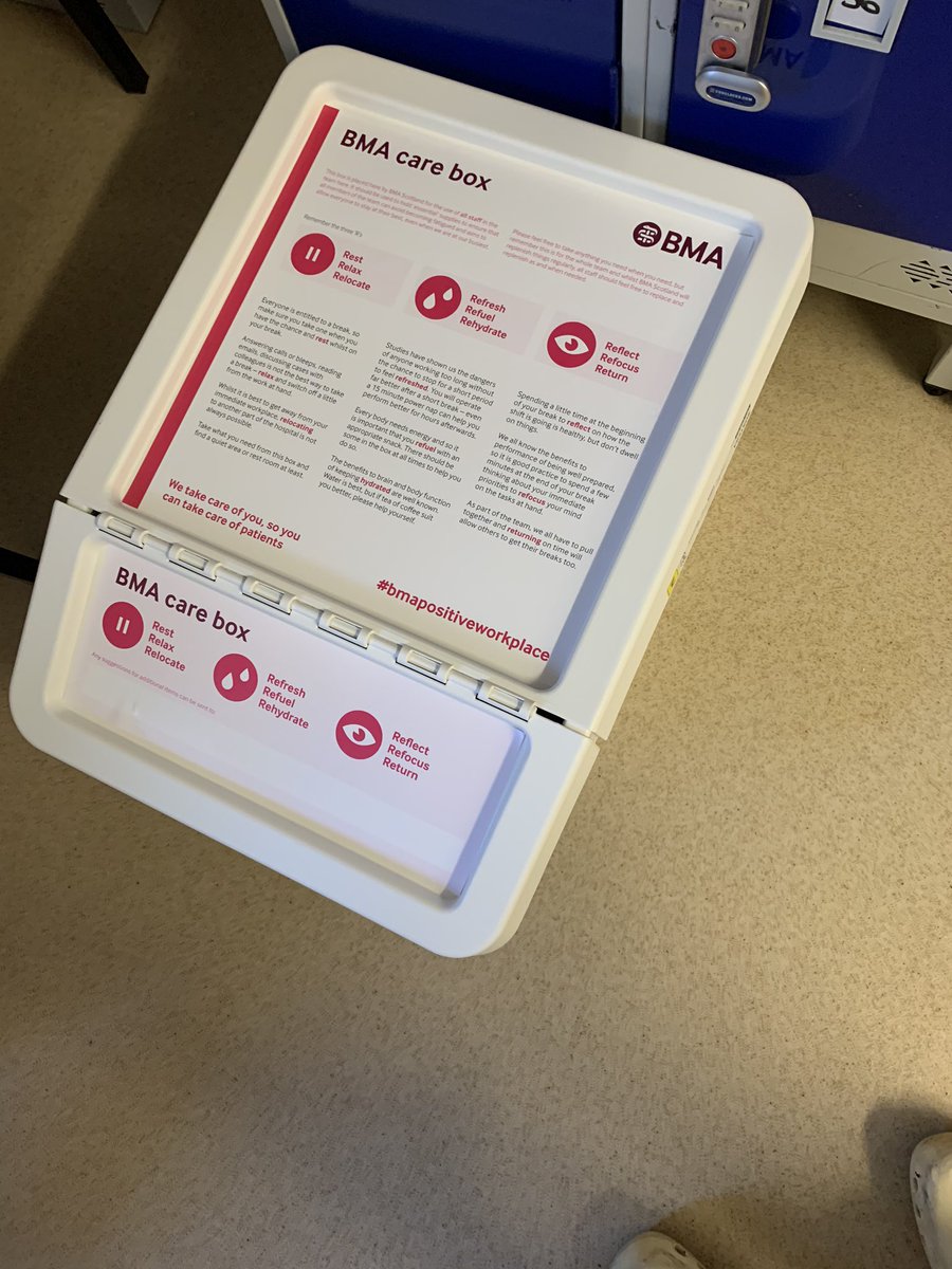 Thanks <a href="/TheBMA/">The BMA</a> <a href="/BMAScotland/">BMA Scotland</a> for the care boxes delivered to our hard-working labour ward teams at Christmas <a href="/NHSLanarkshire/">NHS Lanarkshire</a> <a href="/StaffCareNHSL/">Staff Care NHS Lanarkshire</a> <a href="/WishawGen/">University Hospital Wishaw</a> 🎅🏼🎄🎉❤️