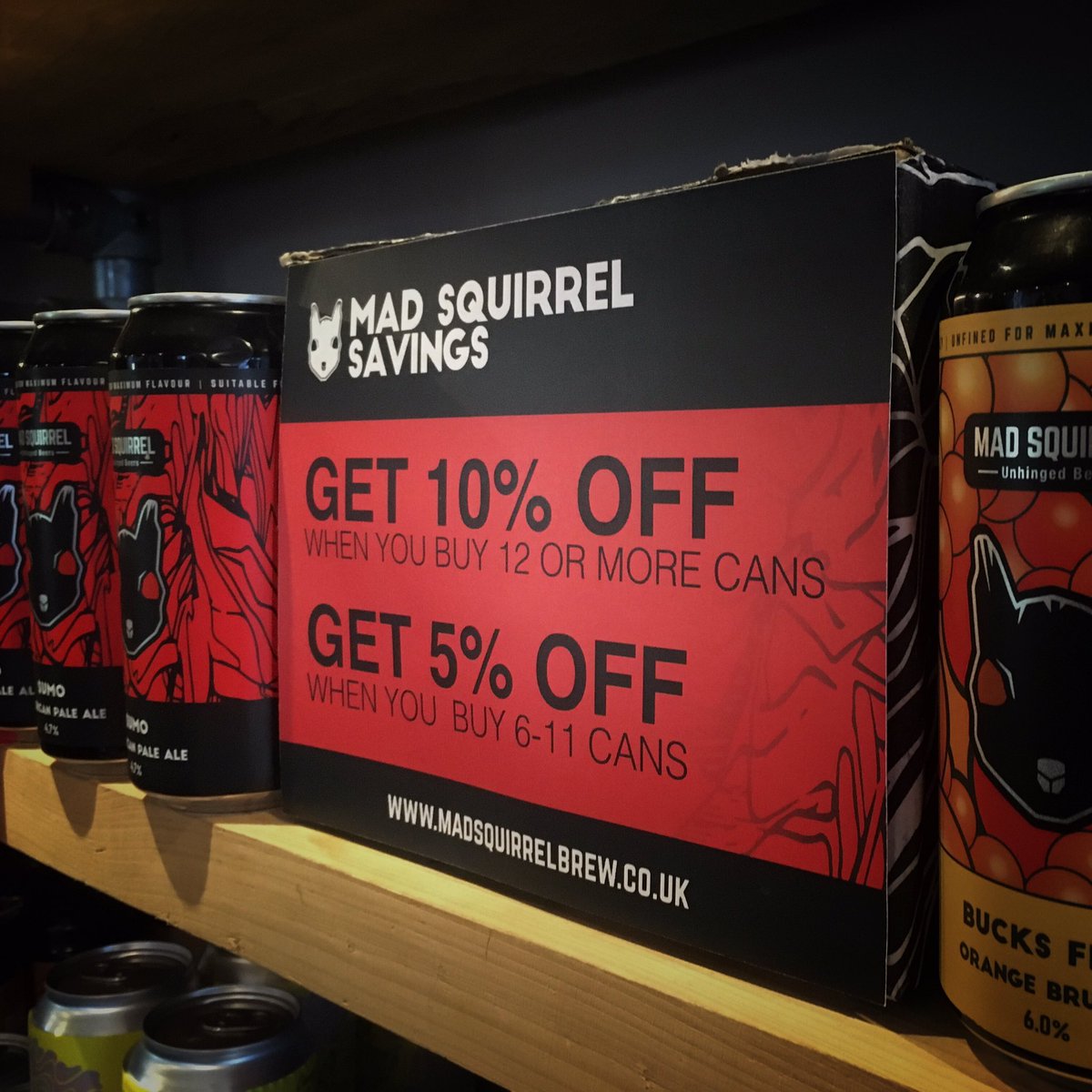 There’s still time! Head to one of our Tap &amp; Bottle shops today or tomorrow tostock up on beers &amp; gifts in time for Christmas. Multi-buy discounts apply across the whole bottle and can range.<a href="/madtapamersham/">MadSquirrelAmersham</a> <a href="/madtapberko/">Mad Squirrel Berko</a> <a href="/madtapchesham/">Mad Squirrel Chesham</a> <a href="/madtapharpenden/">Mad Squirrel Harpenden</a> <a href="/madtapsta/">Mad Squirrel St. Albans</a> @madtapwycombe