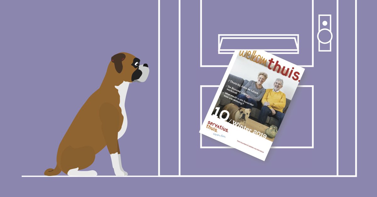 Deze week in de brievenbus en online te vinden: de nieuwe wintereditie van ons bewonersblad! Boordevol informatie en verhalen van bewoners. Online te lezen via: servatius.nl/uploads/tx_ddd…

#welkomthuis
 #samendoen