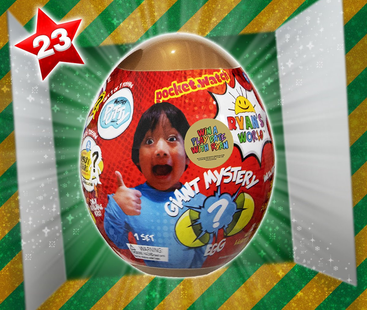 ryan's world golden egg