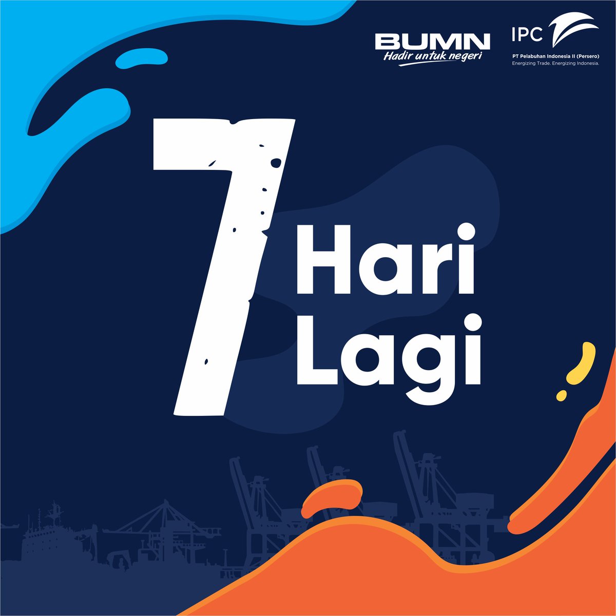IPCBengkulu's tweet photo. THE OLDER, THE BETTER. ⁣
⁣
Masih dalam semangat ultah ke 27 Pelabuhan Indonesia II/IPC, kami bersiap menjadi lebih baik dgn melakukan beberapa perubahan. Utk dpt melayani pengguna jasa &amp; #PortLovers lebih baik lagi, akun ini akan berubah menjadi @indonesiaport dlm waktu dekat. https://t.co/BjKvaNB3Eb