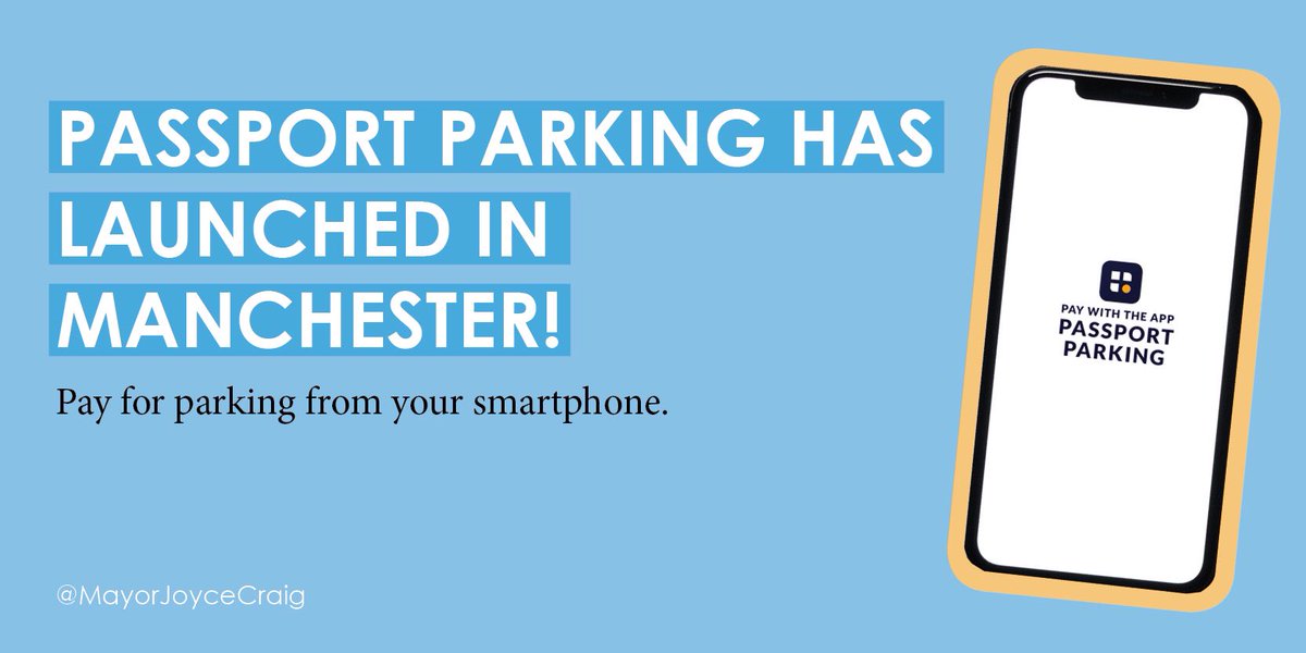 .<a href="/Manchester_NH/">City of ManchesterNH</a> has officially launched a parking app!

With the implementation of Passport Parking, our community is continuing to develop a smarter city infrastructure and make city services more accessible. 

passportparking.com