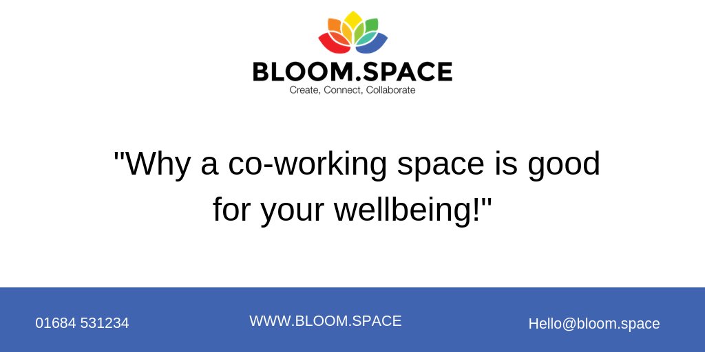 BloomMalvern's tweet photo. If you become part of a #Co-working environment like https://t.co/ewEDUduiMv, you enjoy a sense of #Community. Working with other people while sharing your problems with them is a great way of fighting your isolation &amp; loneliness. 

#WorcestershireHour https://t.co/wdZx1U1RG8
