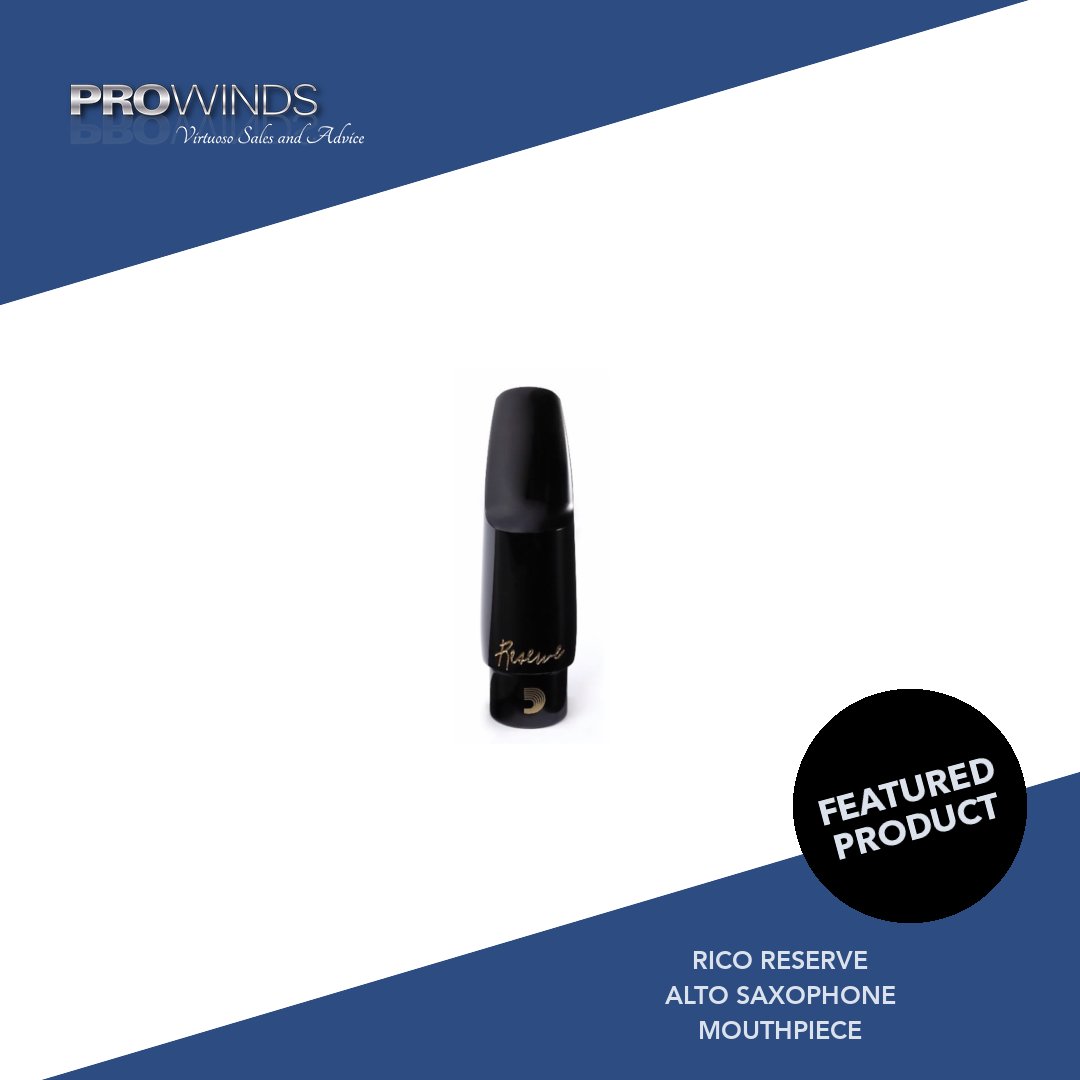 A splendid holiday gift for alto saxophonists everywhere! The Rico Reserve mouthpiece captures your desired sound and response. It features an exceptional intonation across all registers and a wide range of dynamic flexibility.

ow.ly/JvDJ50xE4Dn #saxophone #mouthpiece