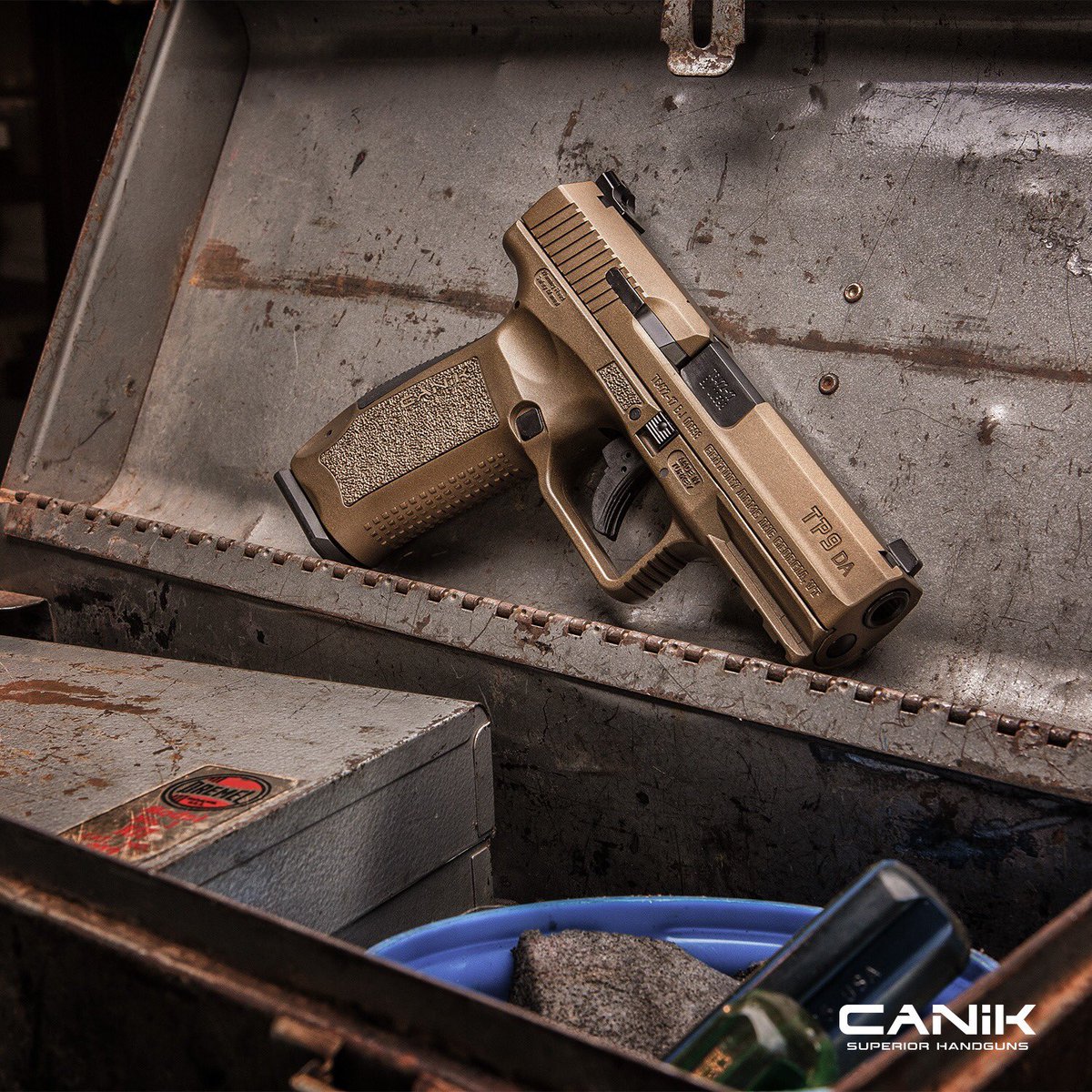 canikarms's tweet photo. Excellent performance in harshest conditions (harsh weather, In mud, dirt and sand and even when used with low quality ammo) - Single and double action trigger mechanism.
#canik #canikarms #superiorhandguns #tp9da #doubleaction #trigger #range #rangeday #pistol #army #ammo #army https://t.co/Q4bbyqB5Sw