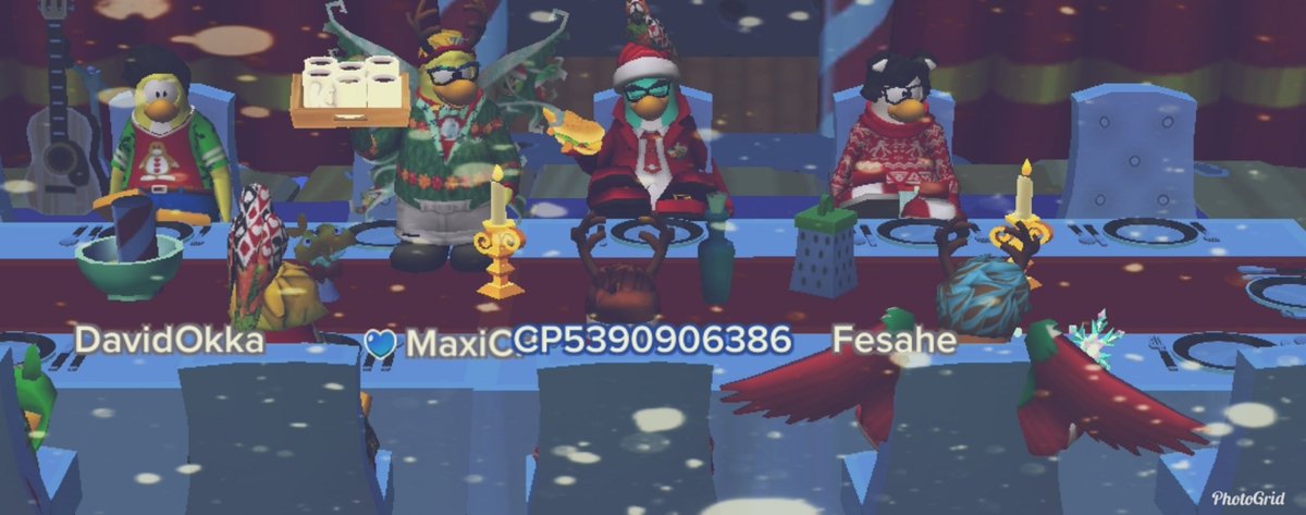 MemoriasDePerry's tweet photo. La más hermosa cena de 'Noche Buena' con la mejor compañía, Diciembre 2018. 🍽️🐧💓🎄 https://t.co/RdYjcPZqzU