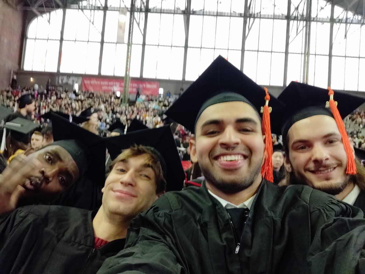 CEECornell's tweet photo. Congratulations to all of our December graduates! Best wishes for your next adventure. 

photos from: Amit Verghese and Kristen Ajmo 
.
.
.
#Cornell2019
#Graduation
#CornellEngLife
@CornellEng https://t.co/pAhUfX19jn