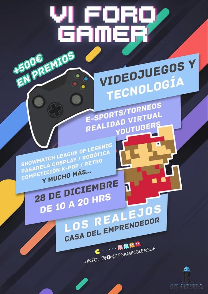 Seguimos con más #fighting antes de que acabe el año😏👊

🏆#Torneo de #tekken7 en la 6ta edición de #ForoGamer en Los Realejos. 

150€ de prizepool😱
No te lo pierdas!!👇

Inscripción: smash.gg/tournament/tek…