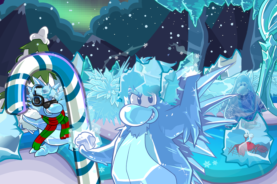 MemoriasDePerry's tweet photo. Los más "helan-rollados" de la isla, congelando la isla durante el evento 'frost-bite', Diciembre 2018. 🧊❄️🌨️🏔️ https://t.co/xxcgIKICvY