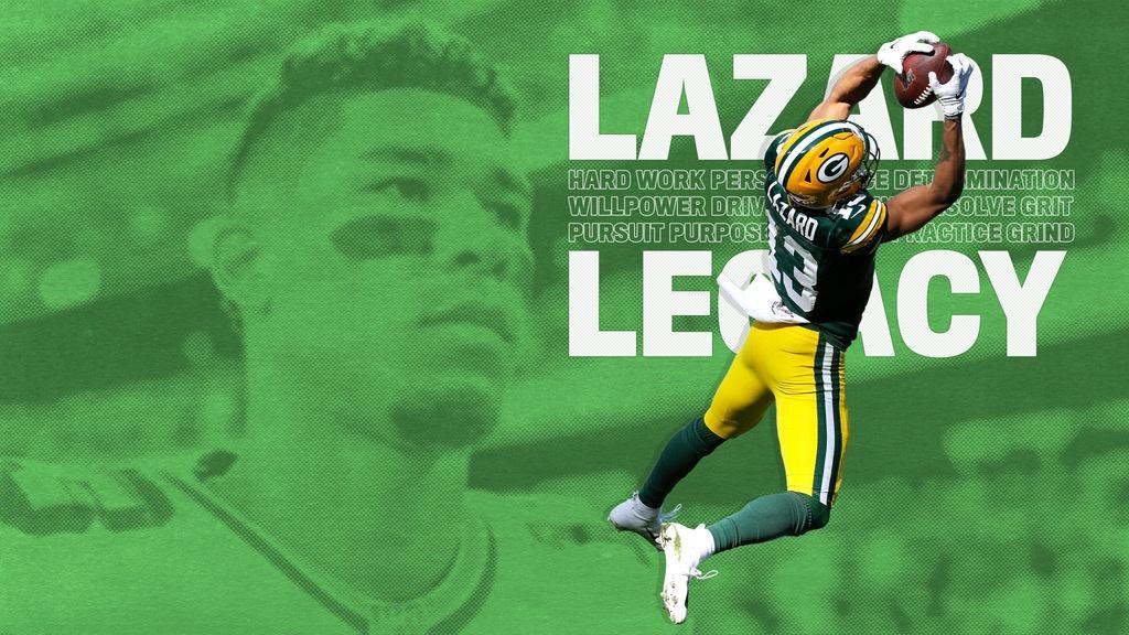 packers's tweet image. “I knew whatever I wanted in life, I had to go get it myself."

Nothing given: @AllenLazard’s journey to Green Bay 📰: pckrs.com/g3gpr