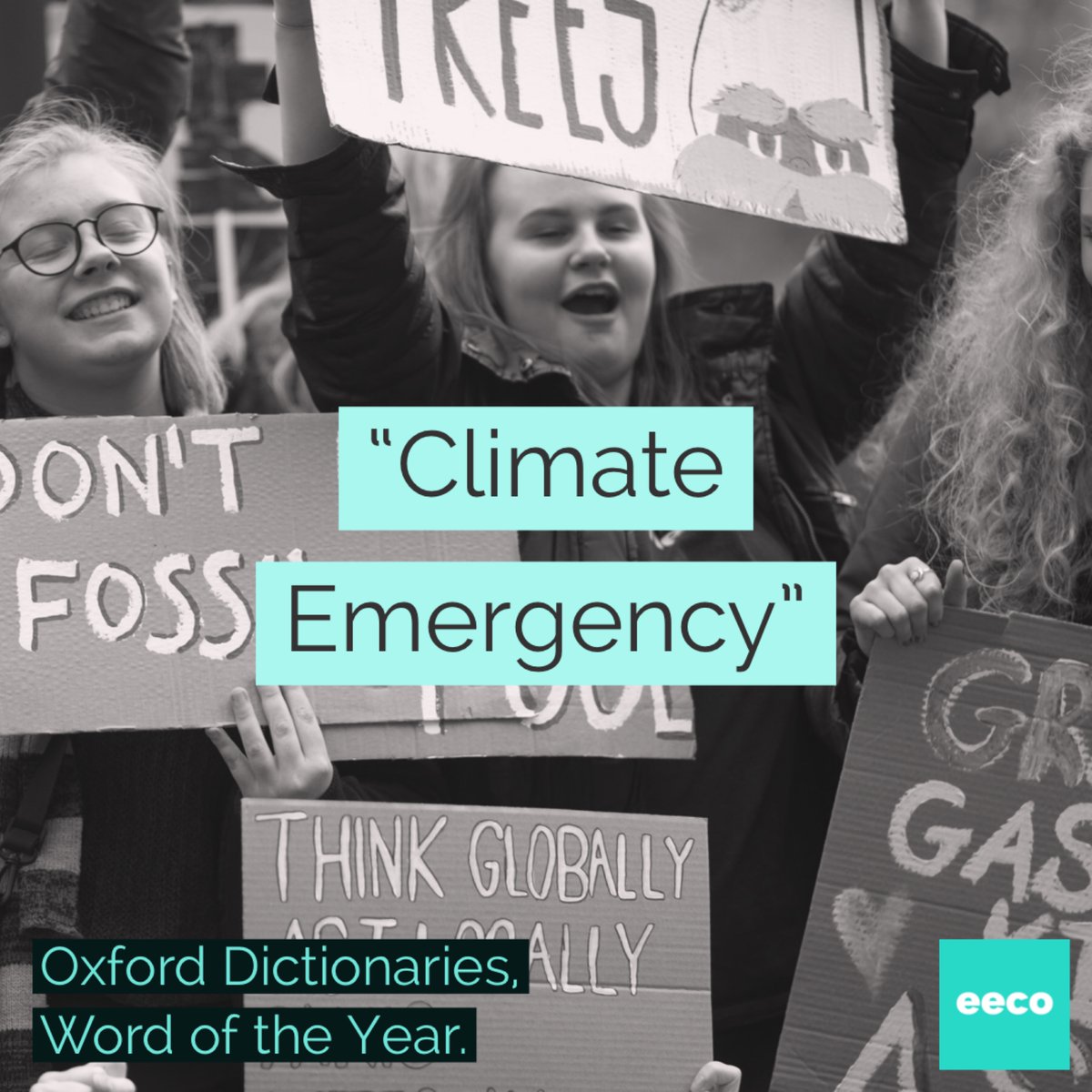 eecoworld's tweet photo. The use of the term “climate emergency” has increased a hundredfold according to Oxford Dictionaries. So much so, it’s been recognised as Word of the Year. Expect more in 2020, and prepare for the conversation to continue at https://t.co/ebeQl4F0ql. #climateChange https://t.co/2bFNv8oH9m