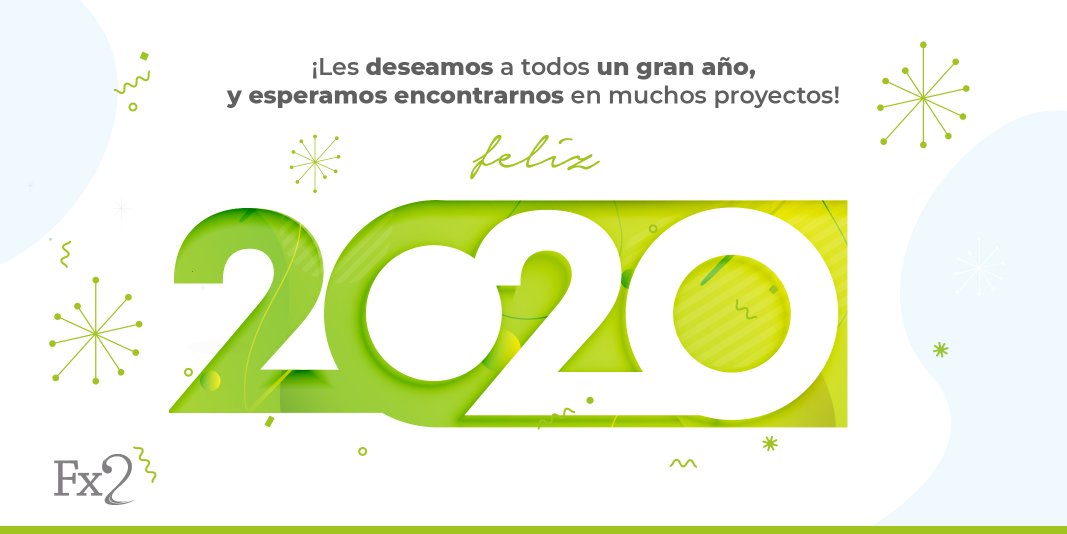 Gracias #clientes y amigos por acompañarnos en este año. Esperamos que tengan un mejor 2020 ¡#Feliz2020! #FelizAño #NewYear2020