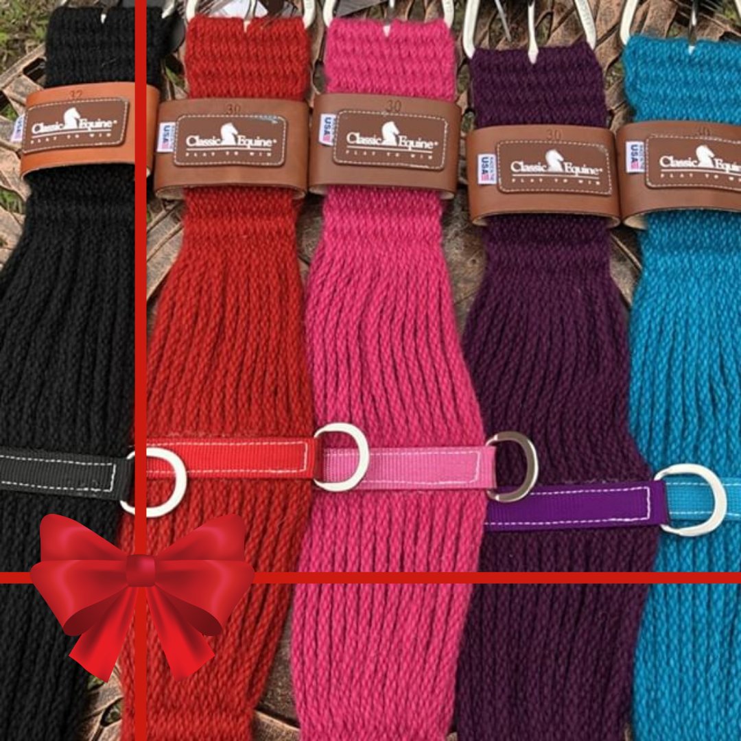 Day 23/24 -- Naturally soft, very strong, and elastic • These 100% mohair cinches from @_classicequine are sure to delight any equestrian this Christmas.

Find a dealer near you, visit noble-canada.ca

#ClassicEquine #PlayToWin #NobleCanada #Christmas