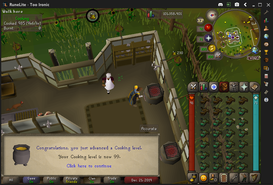 LeemTwitch's tweet photo. woo 99 cooking on my hardcore, merry christmas to me PeepoHappy
#osrs #99cooking #hcimbtw https://t.co/uC9NBXiiWF