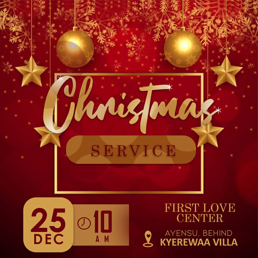 flc_capecoast's tweet image. A King is Born! The Christmas festivities have already begun🥳 Join us on 25th as we celebrate not only the birth of Jesus, the Saviour of the World, but also the goodness of God as the year draws to a close💫
#christmasservice
#firstlovecenter
#firstlovecapecoast 
#JESUS