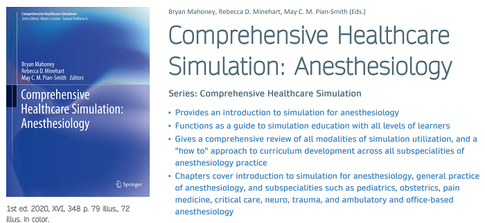 hvvaldecilla's tweet photo. Rebecca Minehart Publishes Comprehensive Healthcare Simulation: Anesthesiology https://t.co/jK1phL2Bnb https://t.co/YfwiEMujGB