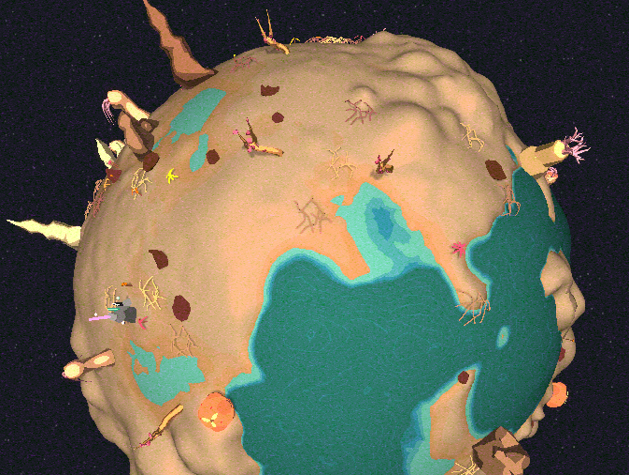 LilithOdyssey's tweet photo. 🚀👽As you sail across the galaxy and beam down to different planets, you find food, fuel, civilization, and dangers across many unique alien environments. 

Each hold their own species of plants and trees! 

#gamedev #indiedev #gaming #lowpoly #madewithunity #NMS #TheOuterWorlds https://t.co/KmIjBSvfLg