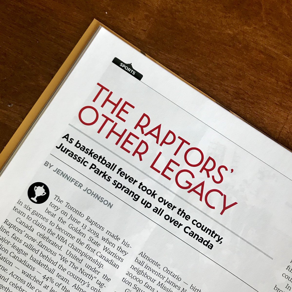 jenntrify's tweet photo. #WeTheChamps is one great 2019 @Raptors legacy. Canada’s 50+ Jurassic Parks is another. I wrote for @Spacing Issue 51 about these pop-up events, and how cities + #publicspace can be ready to embrace the next opportunity to celebrate. https://t.co/lCQ7QFbd3D