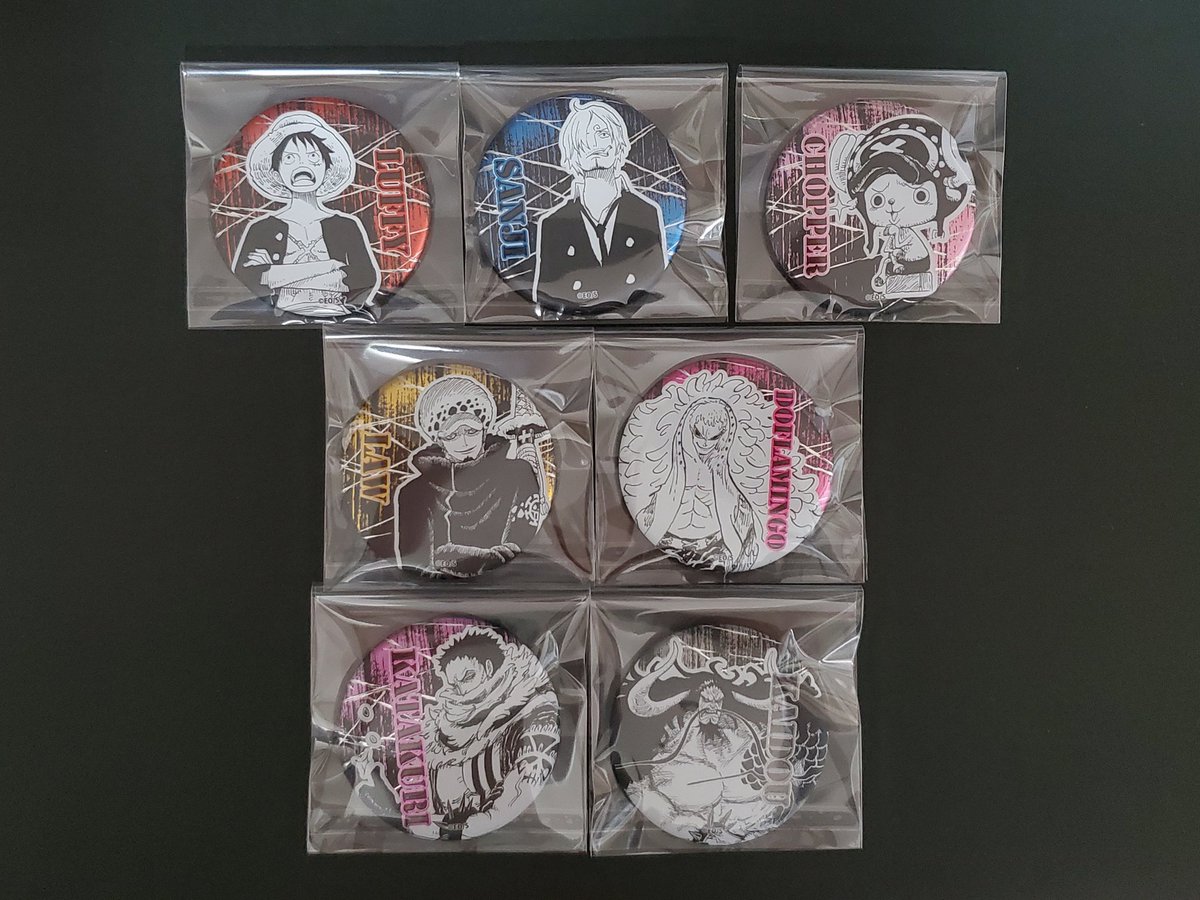 ユキ 取引専用 交換のみ ワンピース デコレクション缶バッジ One Piece トレジャークルーズ サントラ 譲 青ハート ルフィ サンジ チョッパー ロー ドフラミンゴ カタクリ カイドウ 求 赤ハート サボ ジャンプフェスタ トレクル大抽選会