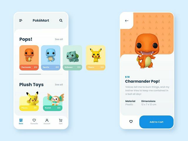 imhighoncoffee's tweet photo. #DailyUI Challenge 012

PokeMart - Product Page ❤️ Pst....
I have a Dribbble Invite 
#pokemon #uiinspiration #uiuxdesign #ui__ux #pikachu #charmander #rowlet #adobecreativecrowd #behance #dribbblers #dribbbleinvite #toystore #dailyui012 https://t.co/NJFbzuOIAV https://t.co/miwjsJahpS