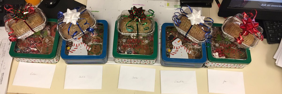 Our boss is awesome! N for those who know her she doesn’t like to cook/bake but she did for her team. Thank you @steph24thomas greatly appreciate it.  <a href="/EsquivelRxe463/">Ruben Esquivel</a> <a href="/RiojasJaclyn/">Jaclyn</a>