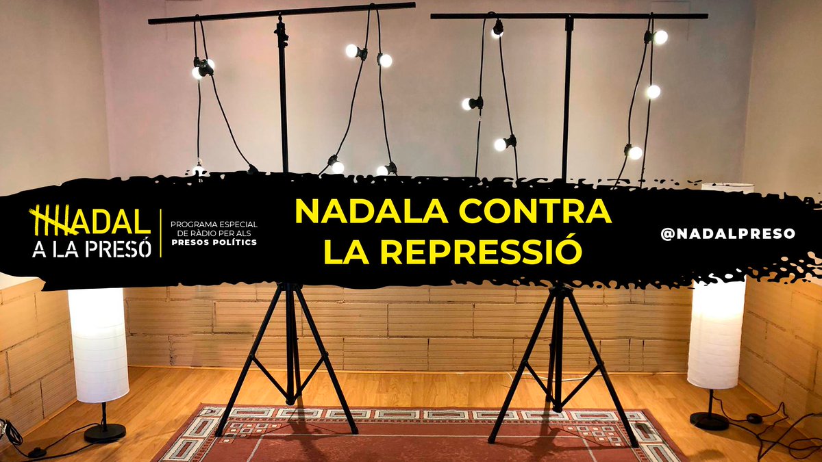 ▶️ El videoclip de la #NadalaContraLaRepressió ja suma més de 10.000 visualitzacions a Youtube! 👉🏻 youtu.be/D3pYJnpSuPI 

La nadala sonarà el 25 de desembre a #Nadalalapresó, el programa especial dedicat als presos polítics 📻