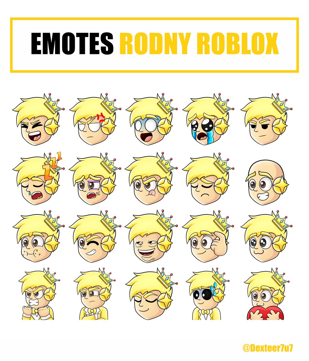 Emojis De Rodny Roblox