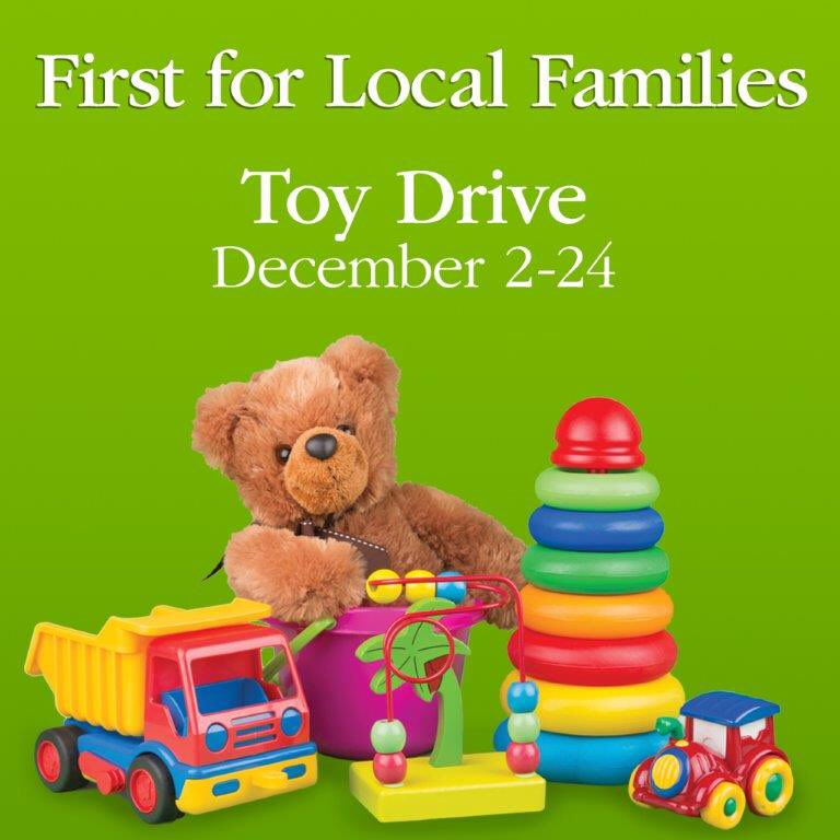 FNBFirst's tweet photo. We are still accepting donations through tomorrow!
We are collecting new unwrapped toys this holiday season to benefit the following organizations in the communities we serve! Join our staff by dropping off donations at any of our locations from now until December 24th!
#FNBGive https://t.co/cNAuoO8zcW