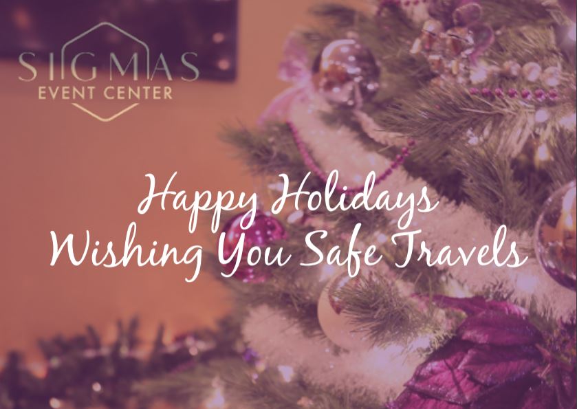 SigmasEvent's tweet photo. As many of us begin to travel for the Holidays, wherever your destination may be, we hope that everyone is safe in their travels this Holiday Season, both near and far! https://t.co/YkHfOwscA6