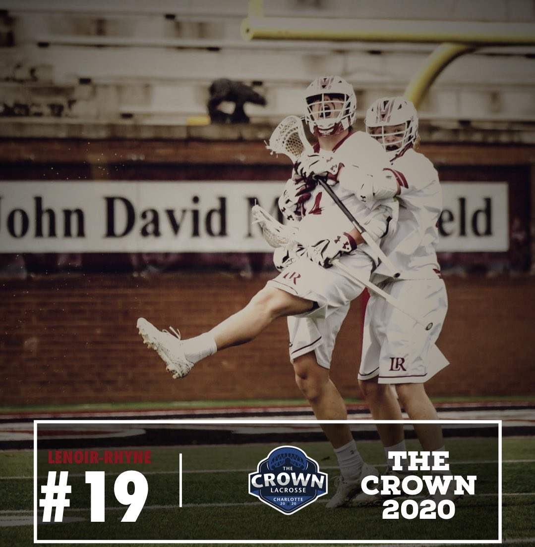 🚨🚨 @uslacrossemag announces that @LRUMLAX ranked No.19 in DII Pre-Season Top 20 🚨🚨
Do you know what that means?! @thecrownlax has 6️⃣ top 20 teams coming to the Carolinas on March 8th! ... 🗣6️⃣!! ⠀⠀⠀⠀⠀⠀⠀⠀⠀
bit.ly/CrownLax
#GrowTheGame #InTheCarolinas 🥍