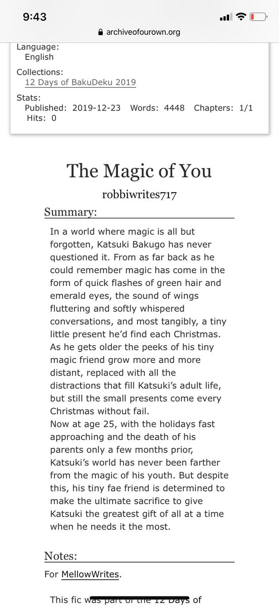 robbiwrites's tweet photo. I took part in the @12daysbkdk which was my first ever event and so much fun!! 🎄🎁 My gift is for @MellowDaydreams , thanks so much for choosing my prompt! I hope you you like it! 🧡💚
https://t.co/smhPMYQmmS https://t.co/hTIdhgRdU8