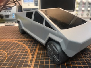 CircuitSpecial's tweet photo. @Tesla @elonmusk @CEL_UK check out this #Cybertruck we 3D printed on our Robox 3D Printer https://t.co/27YYmfpXnW https://t.co/7Uqajgeb7U