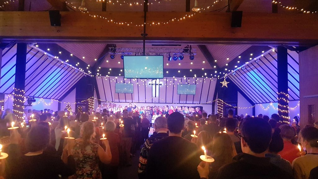 Such an amazing evening at our Carols by Candlelight Service last night. Over 430 people came to share, sing, listen &amp; be encouraged all in the name of Jesus. Thank you to all who made the evening a really special one to remember &amp; thank you to the wonderful community choir!