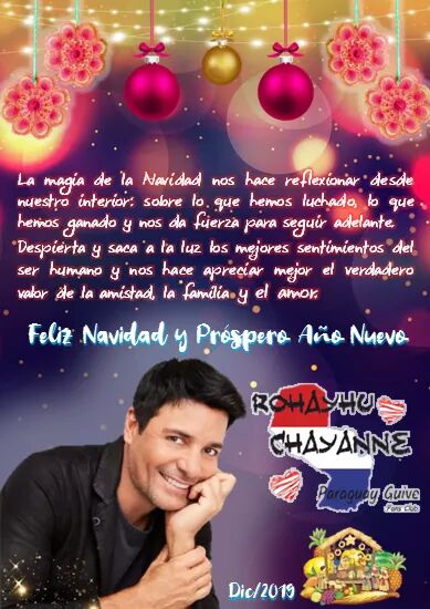 RohayhuChayanne's tweet photo. Muchas Gracias @RadioLatina971 @kikecasanovapy #WalterRodriguez por la buena Onda de siempre. FELICES FIESTAS 🎄🎉🎉cariños de todas las chicas. Sonando #HumanosAMarte de #Chayanne💃💃 https://t.co/W69W4aOELx