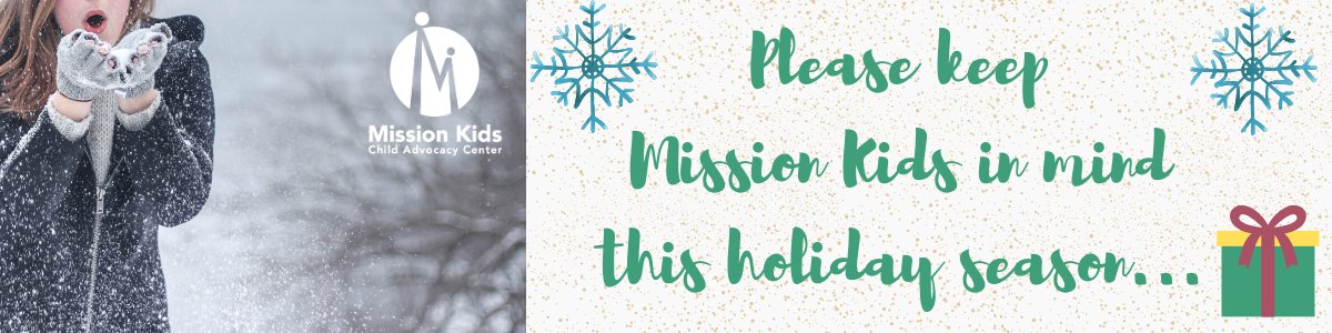 MissionKidsCAC's tweet image. Our team works year-round to provide impactful services that help achieve healing and justice for child abuse victims so that they can succeed and thrive.
#ForensicInterview #FamilyAdvocate #TraumaTherapy #PreventionEducation #CriminalJustice #VictimRights
missionkidscac.org/holiday-giving…