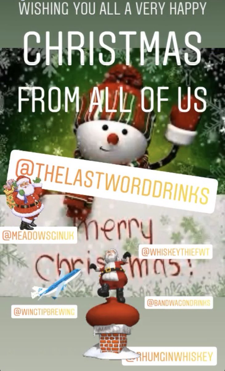 #HappyChristmas from us all ! Thank you for all your support. See you all again #nextyear.