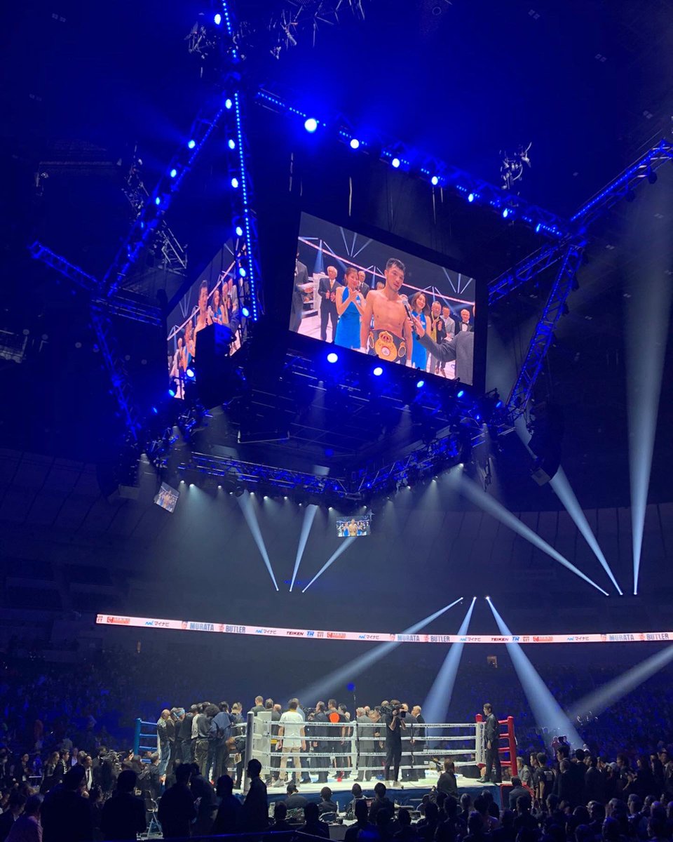 ryo_miyamori's tweet photo. みなさん観てましたか?めちゃめちゃかっこよかったですね!!#村田諒太 #スティーブンバトラー #muratabutler #WBA #boxing #FUJIBOXING https://t.co/Szr38KffpS